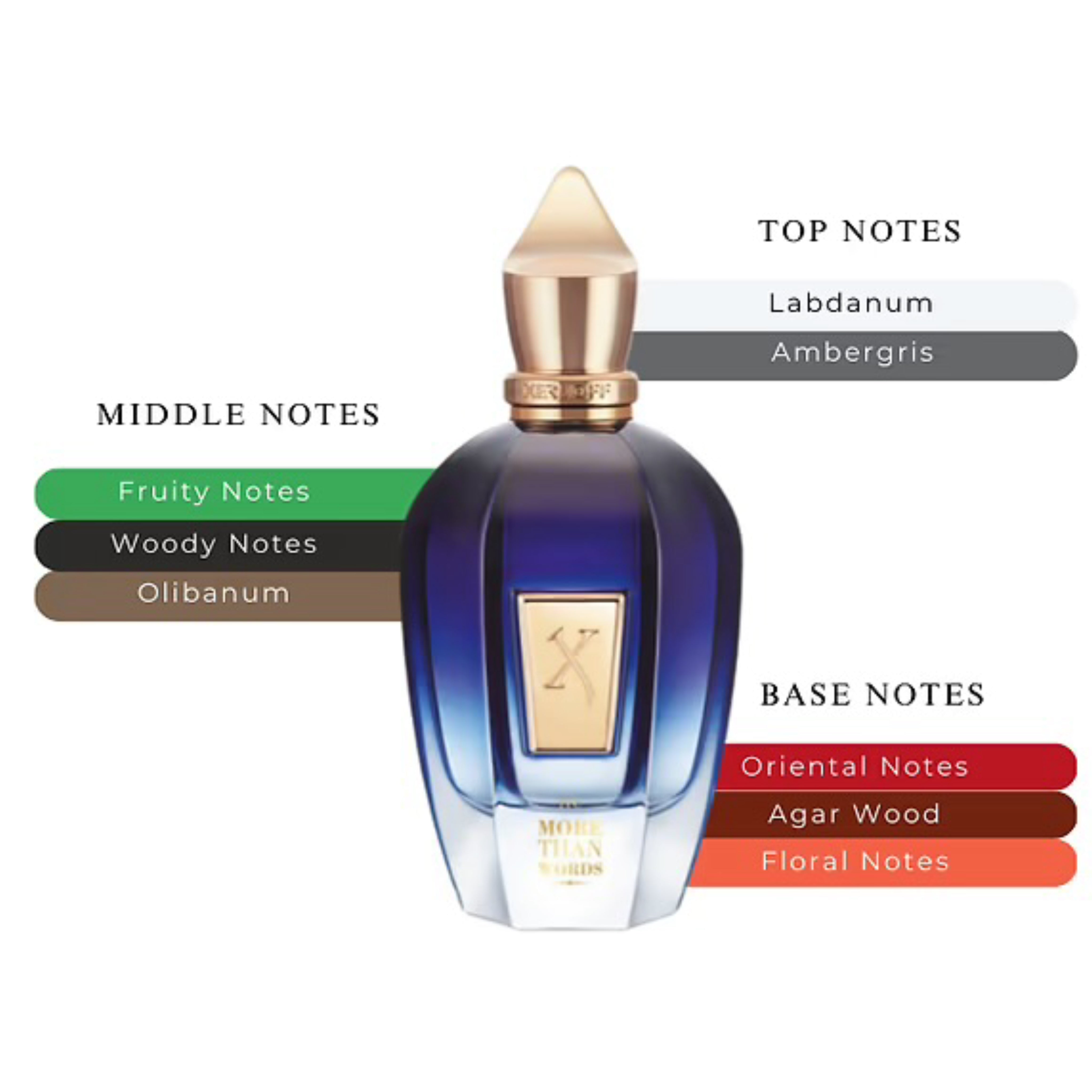 Xerjoff More Than Words EDP Spray Unisex 3.4oz/100ml