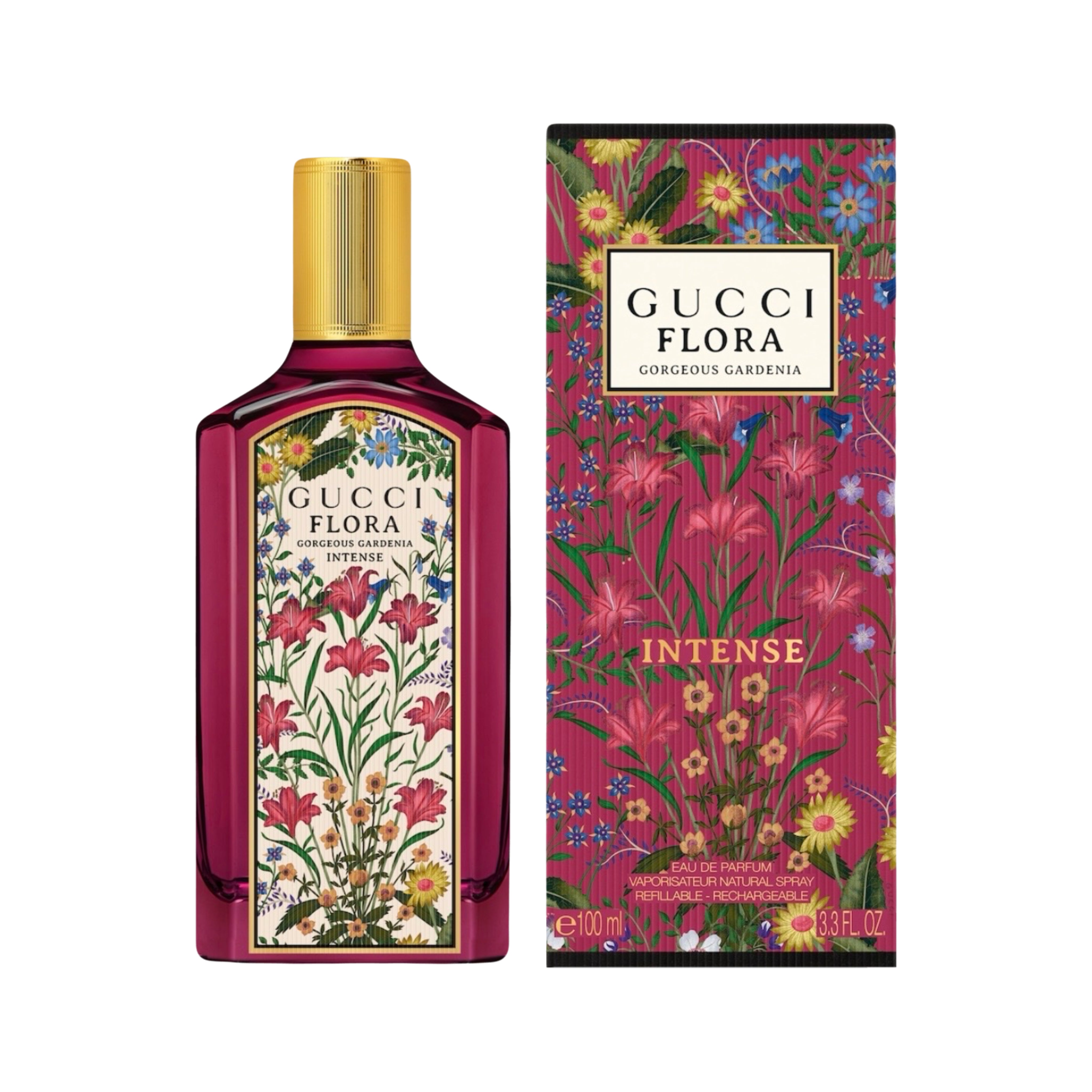 Flora Gorgeous Gardenia EDP Intense Spray For Women 3.3oz/100ml