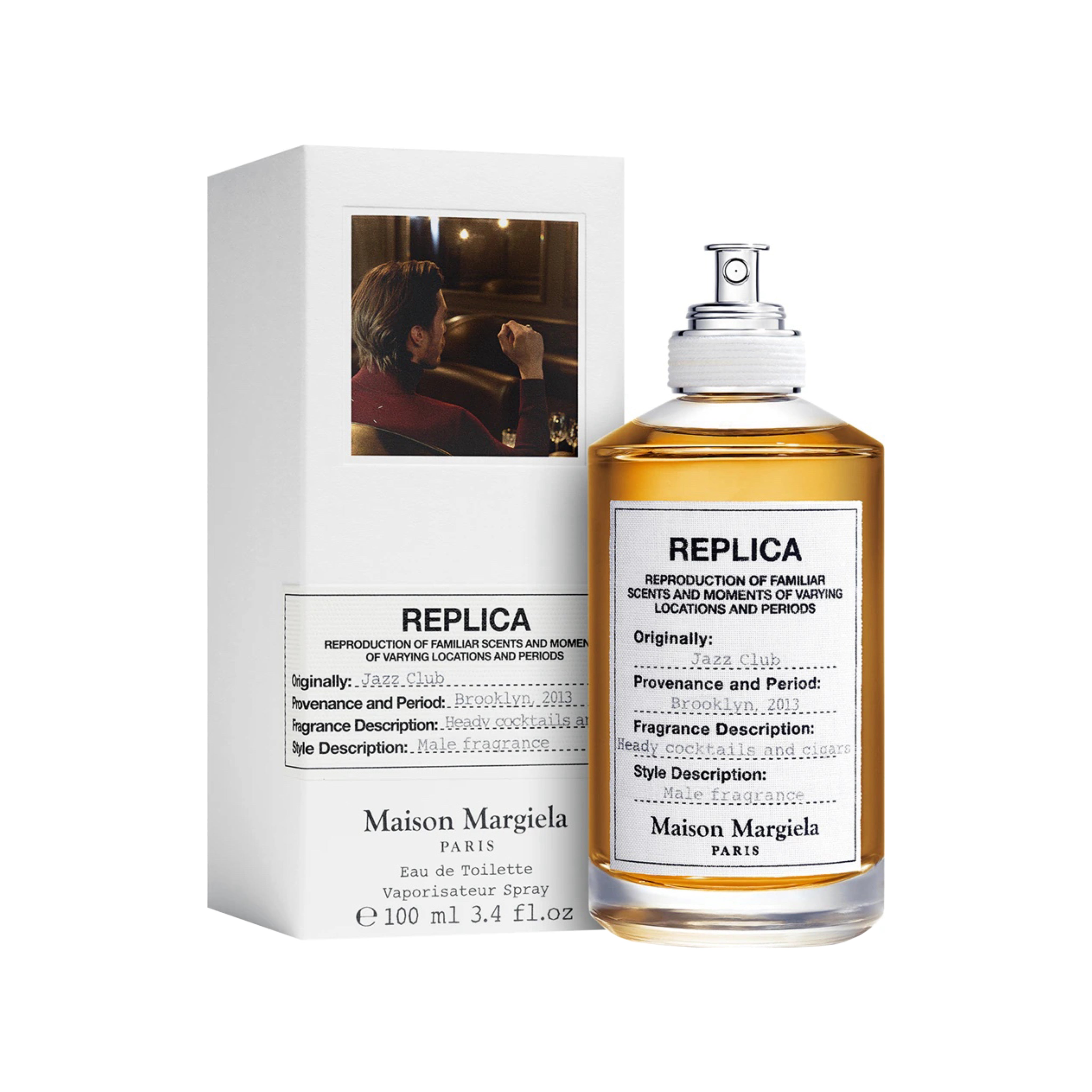 Maison Margiela Replica Jazz Club EDT Spray For Men 3.4oz/100ml
