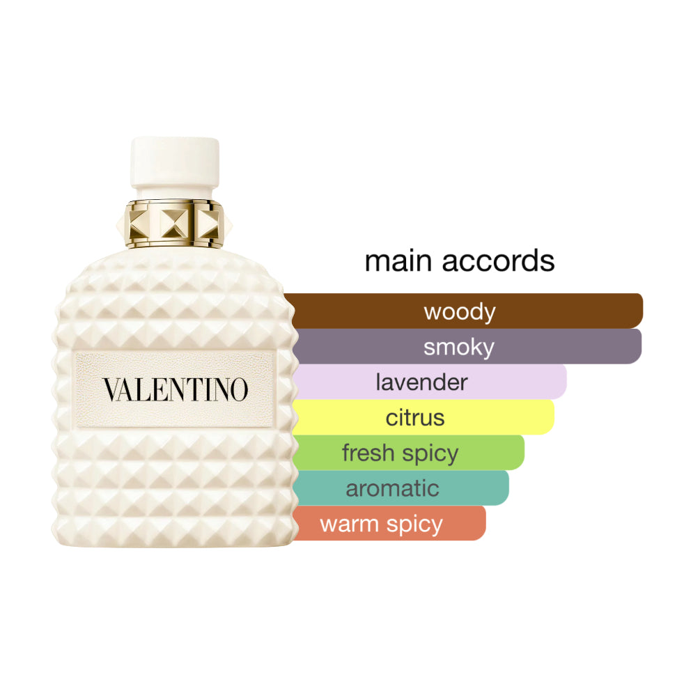 香水(ユニセックス) VALENTINO BORN IN ROMA IVORY 100ml Valentino Uomo Born In Roma Ivory EDT Spray For Men 3.4oz/100ml